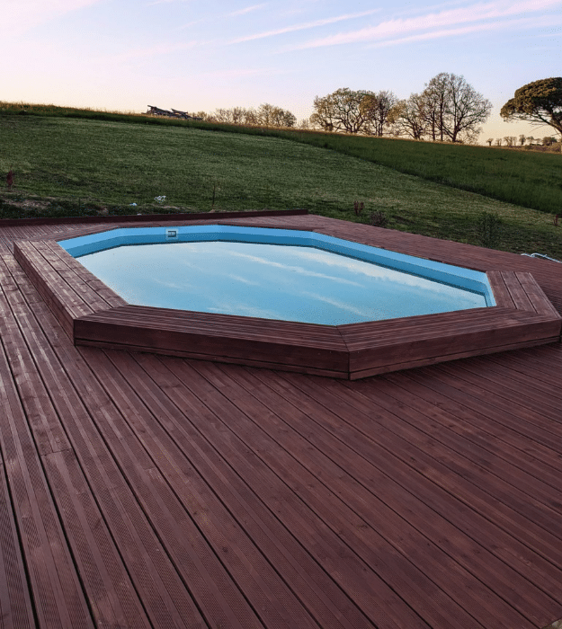 Terrasse bois sur mesure en Lot-et-Garonne