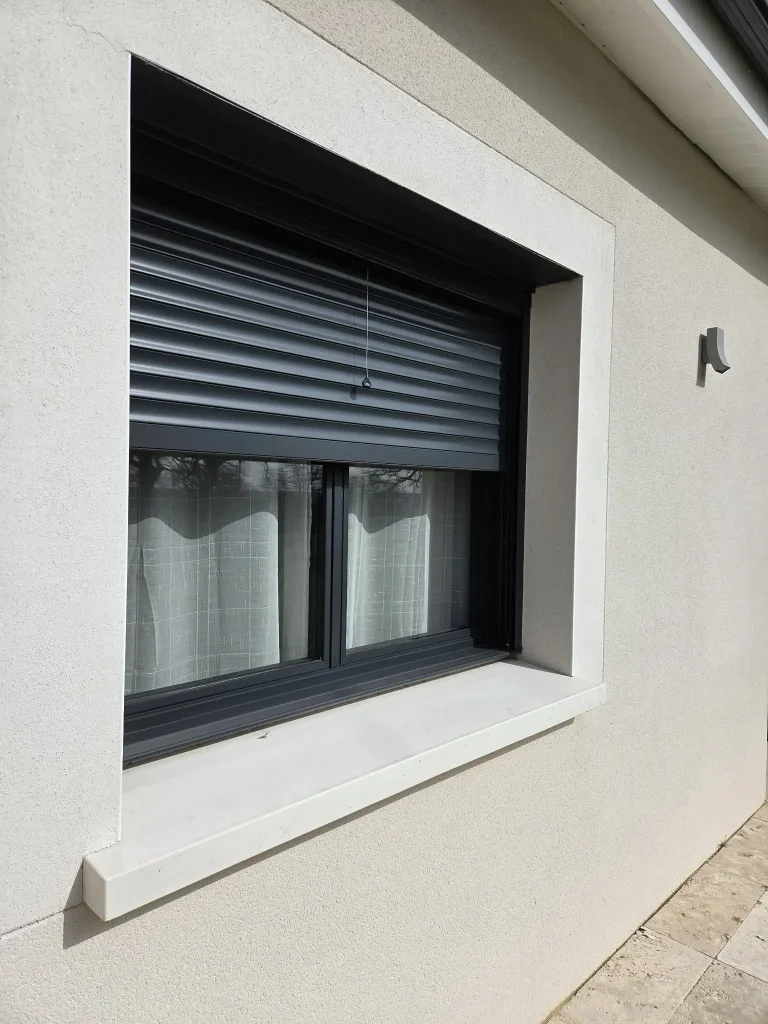 Volet roulant anthracite